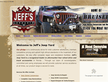 Tablet Screenshot of jeepyard.com